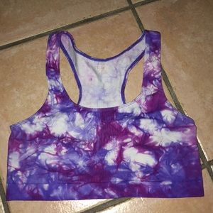 Danskin the dye sports bra.